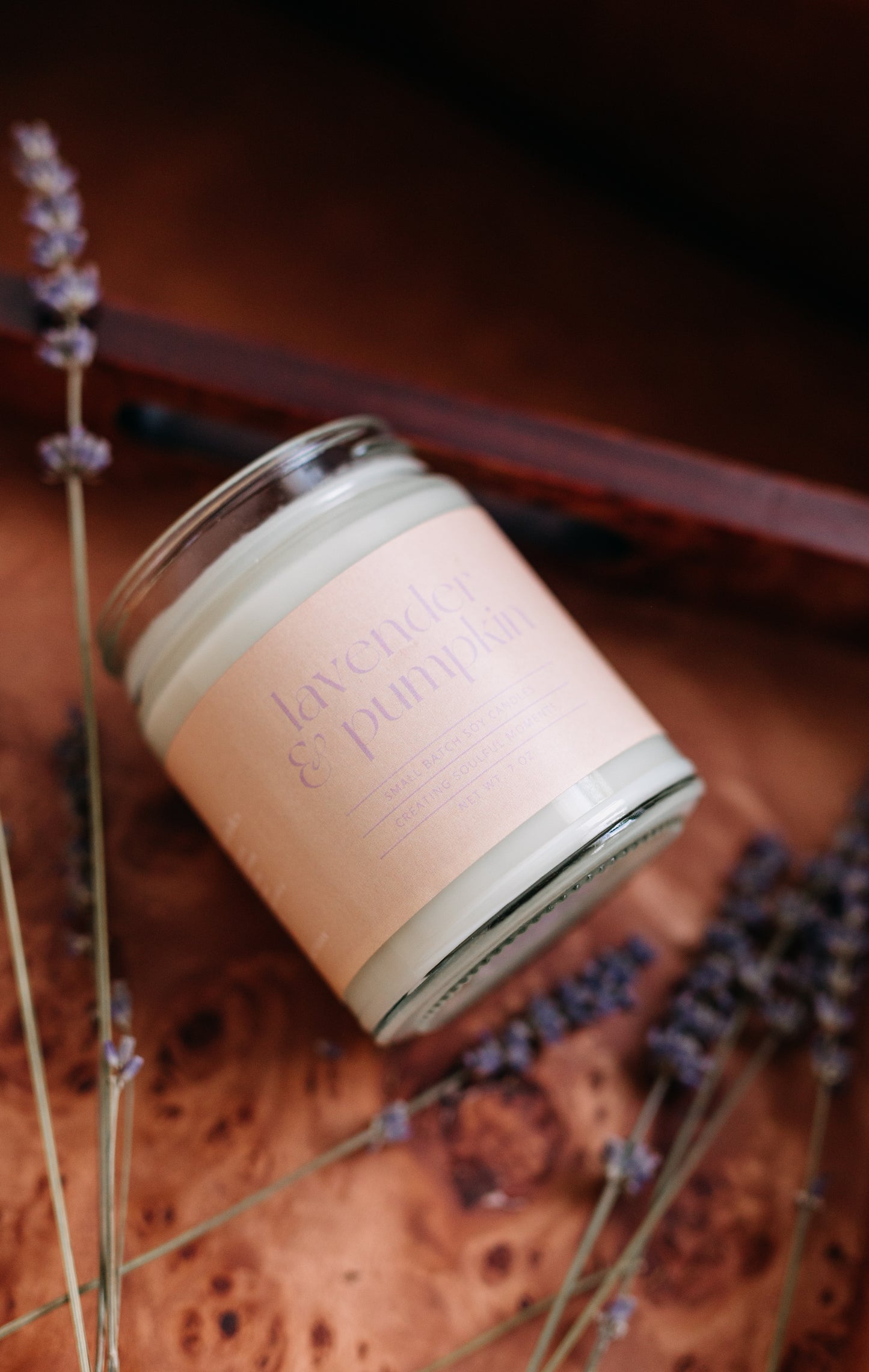 lavender & pumpkin