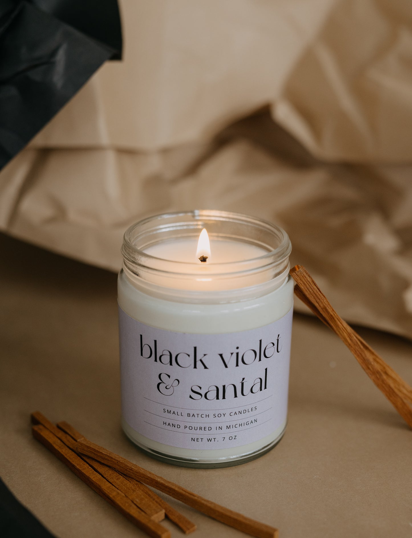 black violet & santal